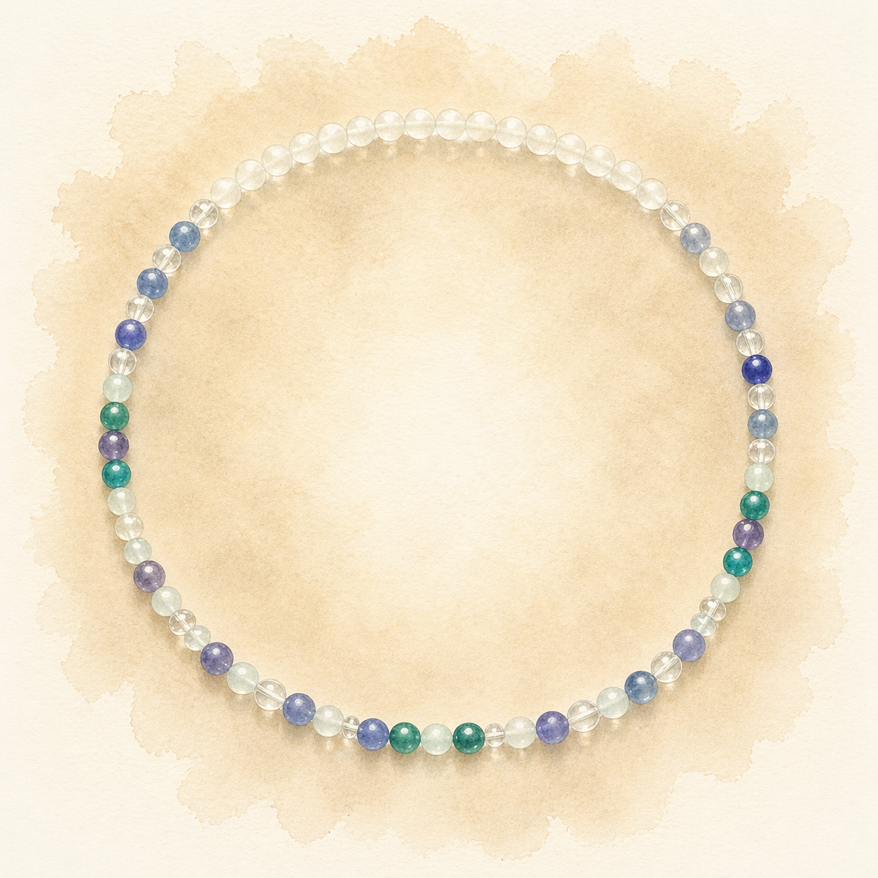 collier explorateur libre en pierres naturelles homme et femme