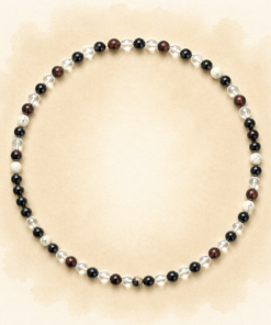 collier gardien du silence avec howlite