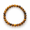 bracelet en pierres naturelles d'oeil de tigre