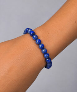 bracelet en pierre de lapis lazuli
