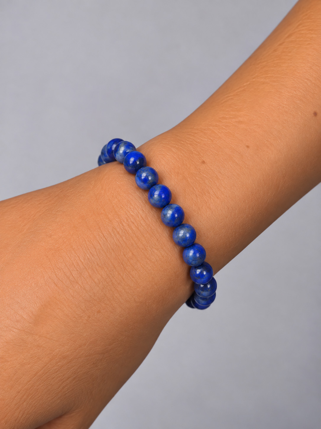 bracelet en pierre de lapis lazuli