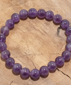 BRACELET AMÉTHYSTE EN PIERRES NATURELLES 06MM