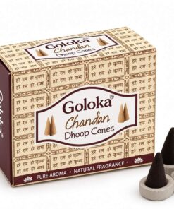 Encens Goloka Chandan, cônes de santal